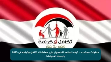 خطوات معتمدة.. كيف تستعد للحصول على معاشات تكافل وكرامة في 2025 بأبسط الإجراءات